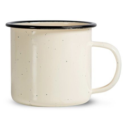 Sagaform Doris emaljmugg, beige | Dukning & Servering > Muggar & Koppar > Kopp | Bagaren och Kocken