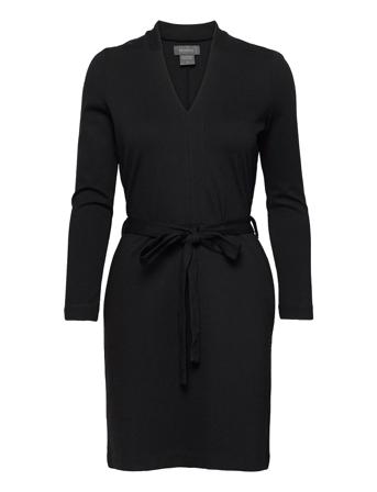 Lear Ecovero Dress Black Residus