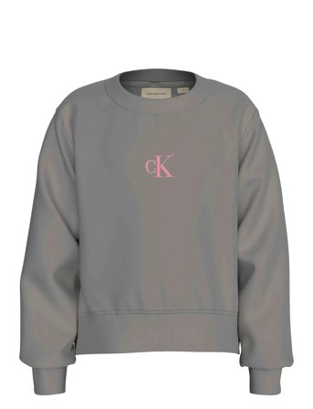 Calvin Klein | Ck Logo Cn Fleece Sweatshirt | 170