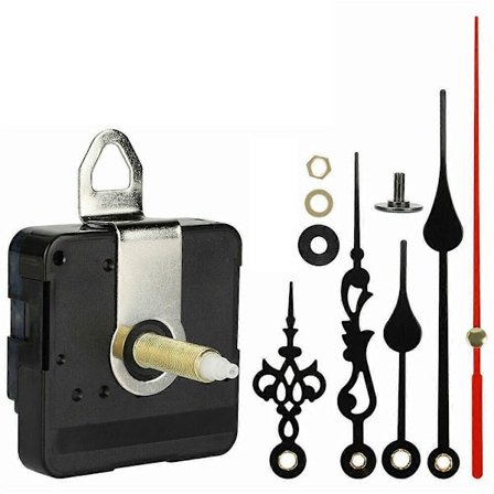 31MM Lang Aksel DIY Kvarts Klokke Urverk Mekanisme Viser Vegg Kvarts Klokke Reparasjonsverktøy Deler Replac (LGL)