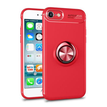 Iphone 7/8/se (2020/2022) - Ring Skal - Röd Röd