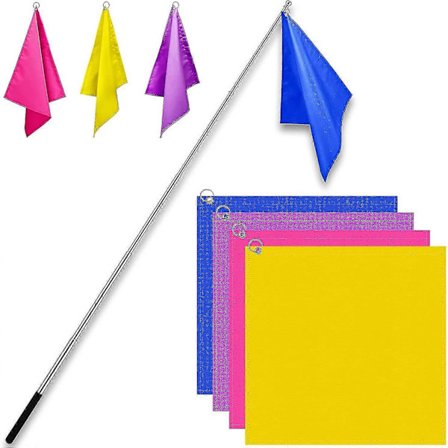 Equestrian Træningsflag 4 Stk Equestrian Træningsudstyr Equestrian Nylon Flag Uden Flagstang (FML10)