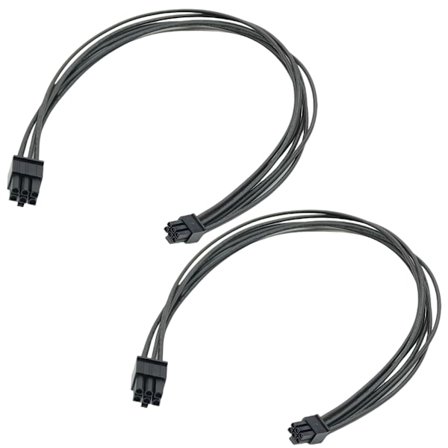 Mini 6-pin til 6-pin PCIE skjermkort strømadapterkabel Strømkabelerstatning