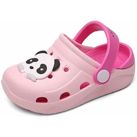 Træsko Børn Havesandaler Drenge Piger Strandtøfler Sommer Mules Slip-On Hurtigtørrende poolsko (Størrelse:145cm)