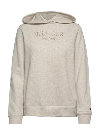 Reg Hilfiger Foil Hoodie Huppari Harmaa Tommy Hilfiger