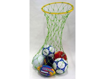 Bollpåse med ring, slitstark, robust - Lyreco - Skola och förskola - Idrott, hälsa och rörelse - Förvaring, verktyg och tillbehör