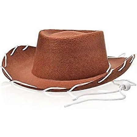 Brun cowboyhat kostume til børn Woody-stil 2024THO
