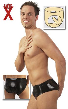 Latex Happy Pants M/L - Vuxen.dk - Fleshlight, penisringe, overtræk, onani, sexdukker, penispump, penisforlæng & gay.