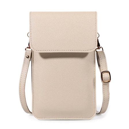 Mini taske til kvinder med touchskærm, mobiltelefonpung, crossbody taske
