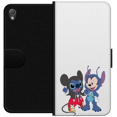 Sony Xperia Z3 Tegnebogsetui Stitch Mickey Mouse