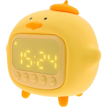 1 sarja keltaisia halaavia ankan herätyskelloja digitaalisia herätyskelloja yksinkertaisia herätyksiä c
