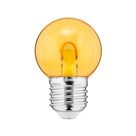 ThorgeOn Gul LED-pære til Lysslynge Filament E27 1W