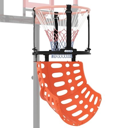 Koripallon palautuslisäosa, 360 astetta pyörivä rebounder