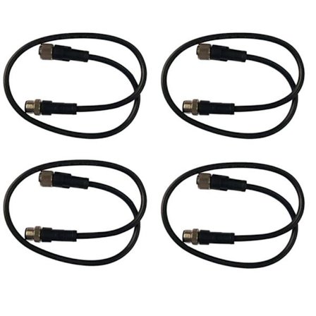 4X Multifunksjonell Konverterkabel 0,5 Meter NMEA2000 Ledningsnett NMEA200 Pluggkontakt Kabler