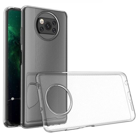 Ultratyndt gennemsigtigt etui til Xiaomi Poco X3 / X3 NFC / X3 Pro