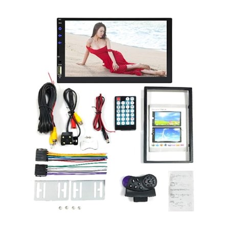 Universal Bluetooth-kompatibel Radio Car 7-tums MP5 Multimedia Player Auto Digital AudioMusic Stereo Receiver Electronics