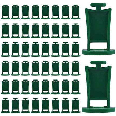 50 stk. Plastik drivhus klemmer til fastgørelse af aluminium drivhus