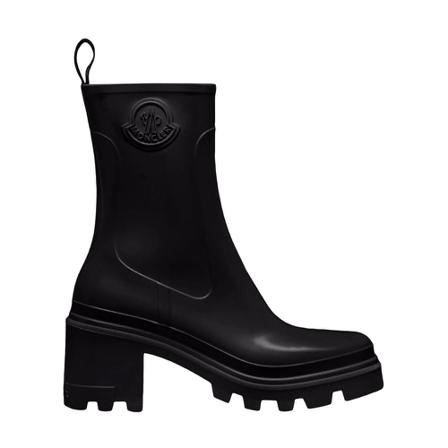 Moncler, Chelsea Boots Czarny, Kobieta, Rozmiar: 37 EU