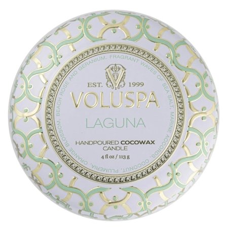 Voluspa Decorative Tin Candle Laguna 113g