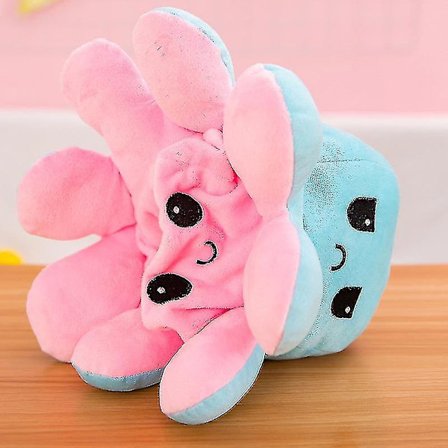 Flip Octopus, Flip Octopus, Octopus Plys Legetøj, Dobbeltsidet Flip Dukke, Octopus Dukke