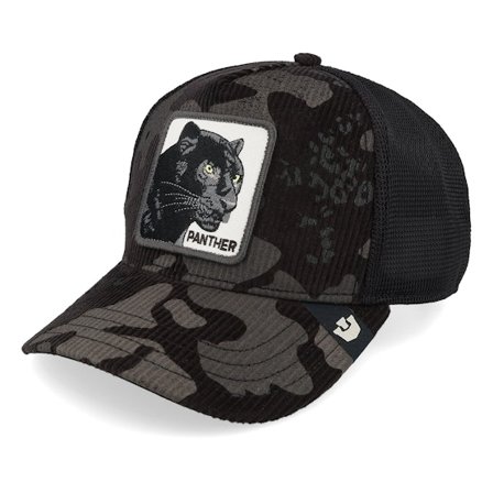 Goorin - Camo trucker Cap - Panther Camo Corduroy Camo Cola A-Frame Trucker @ Hatstore