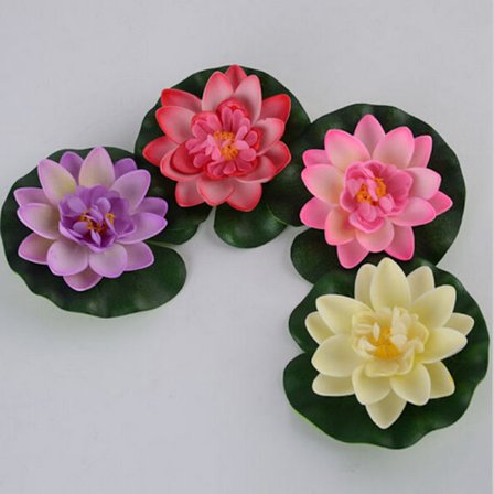 Hotsale DIY kunstig vann Lotus Floating Flower Fish Tank SP