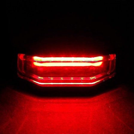 Intellint Sykkellykt Sykkelalarm USB Oppladbar