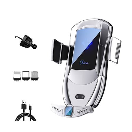 40W QC3.0 Magnetisk Oplader Stand Holder Auto-Klemme Bil Luftudluftning Telefonholder