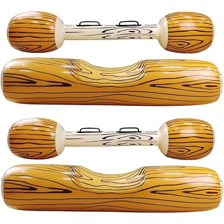 Oppustelige Svømmelegetøj, Flydende Rækkekamp Logge Vandlegetøj,