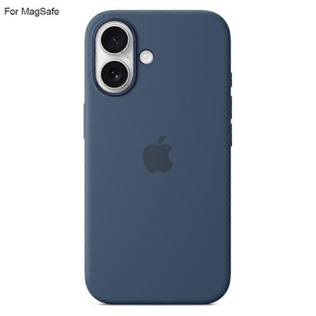 Skal för iPhone 16 Plus Kompatibelt med MagSafe Flytande Silikon Telefonskal [Induktions Popover]