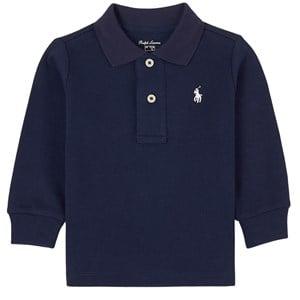 Kids - Ralph Lauren Navy Logo Polo Shirt 3 months - Tops - 3 months - Navy - Junge