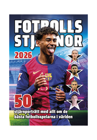 Tukan Fotbollsstjärnor 2026 Böcker Unisex ONESIZE
