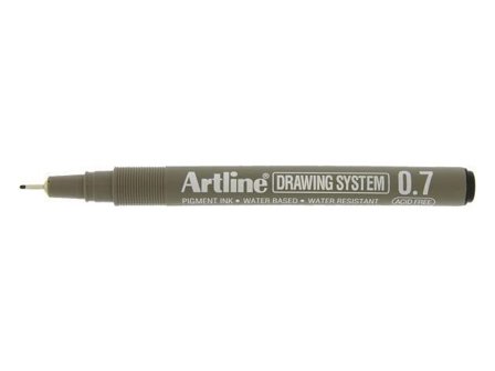 ARTLINE Fineliner EK237 0,7mm svart - Lyreco - Kontorsmaterial - Pennor - Finelinerpennor