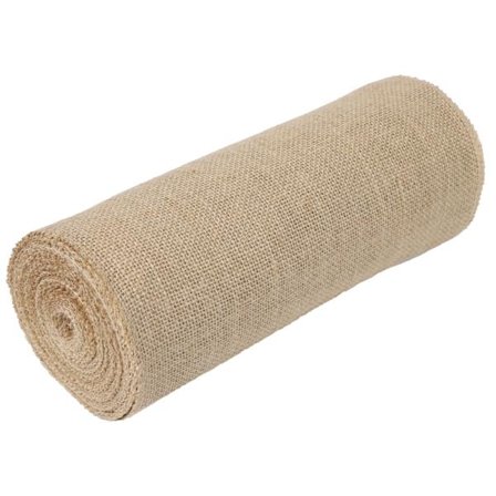 Juteväv rulle handgjord juteband DIY tyg bröllop hantverk material 10 meter 30 cm