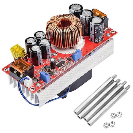 1800W DC-DC Boost Converter 40A Justerbar Spänning 10-60V till 12-90V för Högeffektsapplikationer