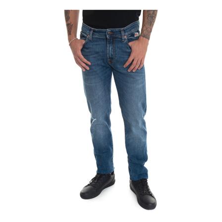 Roy Roger's Slim-fit Jeans blå, Herr, Herr, Storlek: W40