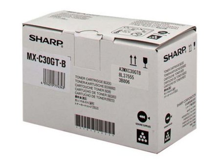 Sharp Toner MXC30GTB svart - Lyreco - Toner och bläck - Tonerkassetter - Toner Sharp