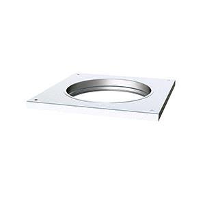 Östberg TFU Anslutningsplåt Ø400 mm, Ventilation
