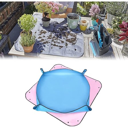 Växtmatta, Trädgårdmatta, Trädgårdmatta för Krukor, Vattentät Trädgårdmatta för Trädgårdsskötsel, Omplantering, Inomhus och Trädgård, 2 st