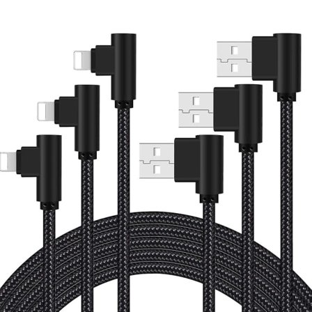 Iphone-latauskaapeli, 90 asteen pikalataus