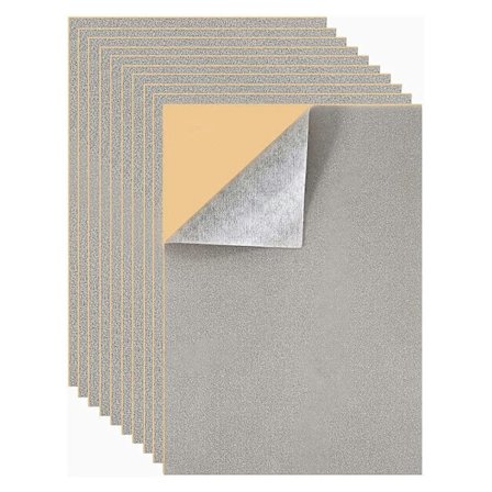 10 Stycken Självhäftande Filtark Självhäftande Filtark Tygfoder Skala och Fäst Filtark för Lådor och Boxar (FMY)