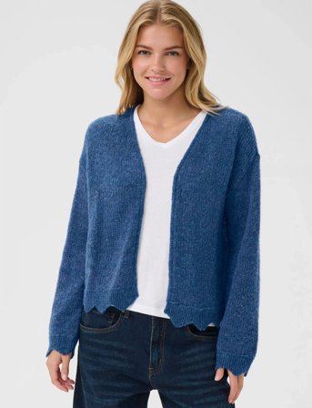 Cream Crniso Cardigan - Blue - S