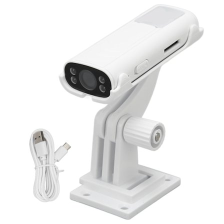 Ryggekamera for tilhengerfeste 3MP 2K 150° Ultra Bred Vinkel IP54 Vanntett Trådløst Rygge Ryggekamera for Bobiler Tilhengere Sykkel Uten Magnet