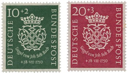 Tyskland 1950 - MICHEL 121-122