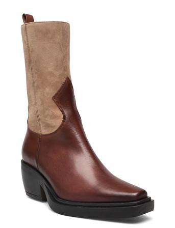 Western 2 Leathers Apair Brown