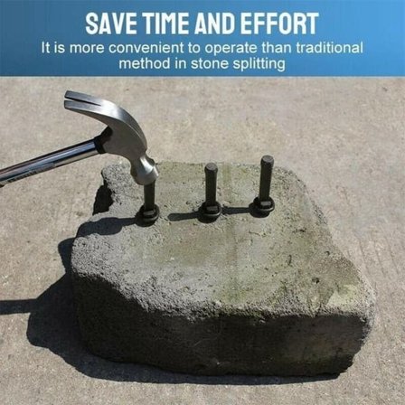 5 kpl Spräckkilar 16mm / Kivikiila kiven halkaisuun – Kilar—pa