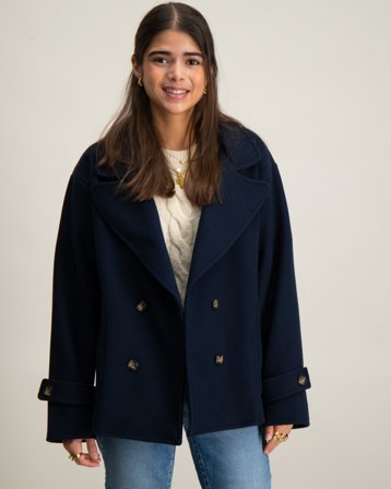 RYVLS Stockholm Peacoat Blauw Jassen Meisjes - Kids Brand Store