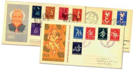 Holland 1958 - FDC årgang