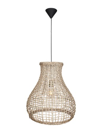 By Rydéns Seagrass Ceiling Lamp - Beige - Ø48X55CM