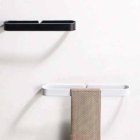 2 stk Håndklestativ Baderomshåndklestativ Badehåndkleholder